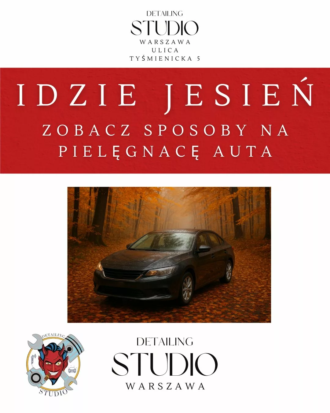 Jesienna pielęgnacja auta